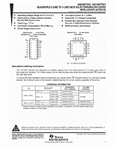 DataSheet SN74HCT257 pdf